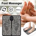 Ver imagem 5 de Tapete Terapia Relaxante Muscular Massageador Elétrico Recarregável para os Pés