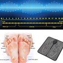 Ver imagem 6 de Tapete Terapia Relaxante Muscular Massageador Elétrico Recarregável para os Pés