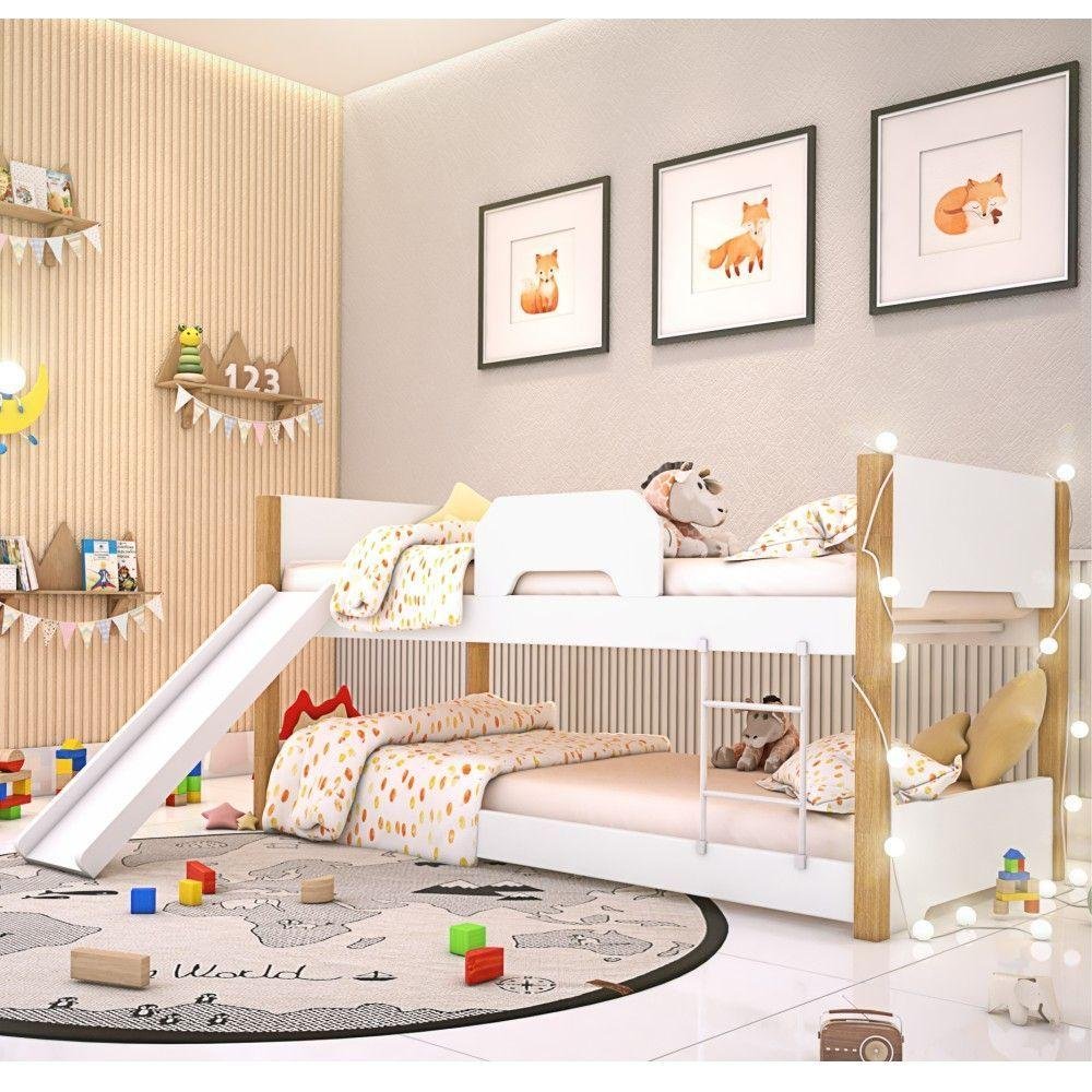 Beliche Infantil Exclusiv com Escorregador e Cordão Led