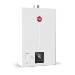 Aquecedor de Água a Gás Digital Rheem 12 Litros Glp Bivolt Branco