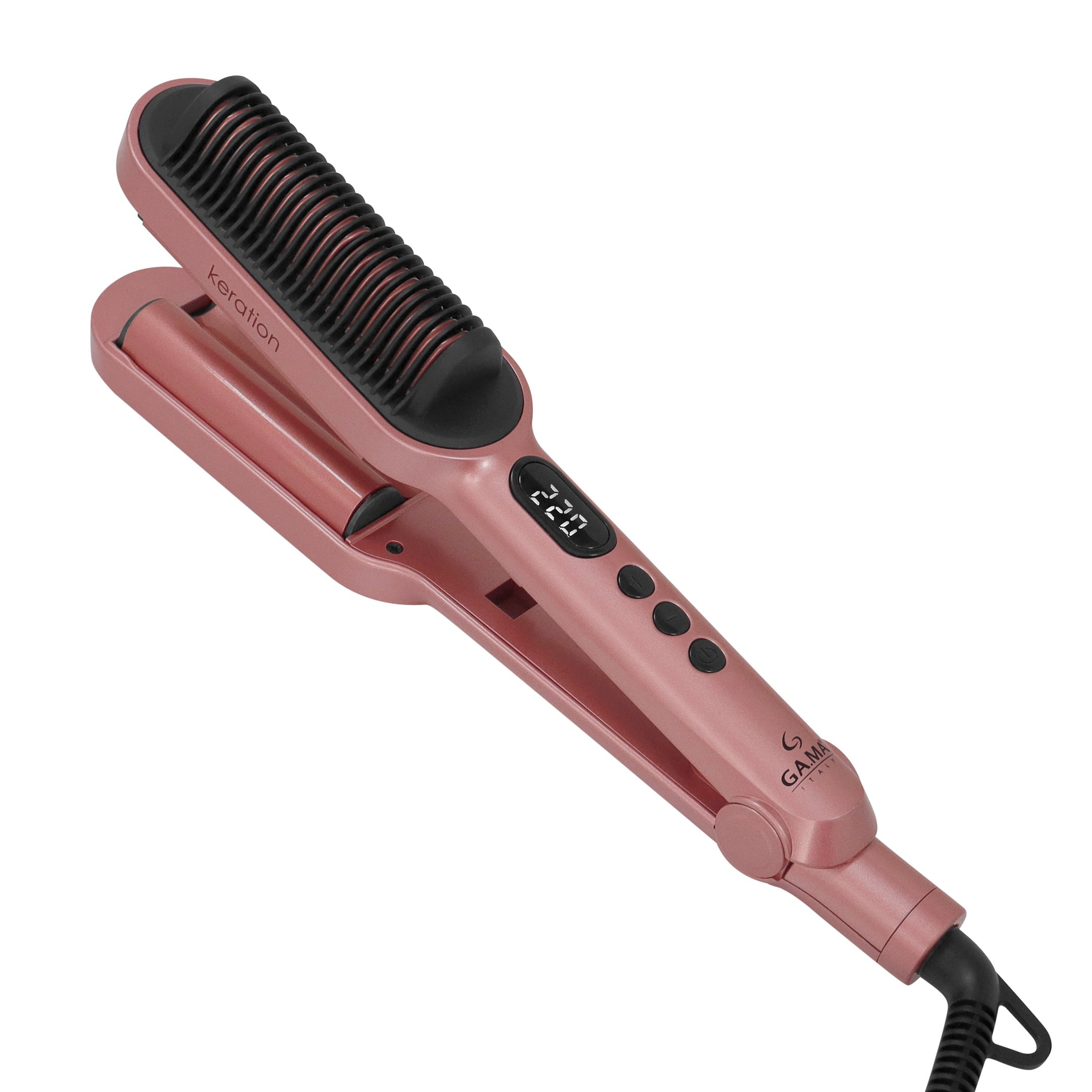 Prancha Modeladora Ga.ma Waver & Brush Keration Bivolt | Bivolt