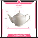 Ver imagem 2 de Bule Cerâmica Corona Chá Café Orion Reativo 1310ml