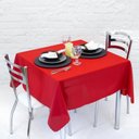 Ver imagem 2 de Kit 10 Toalhas de Mesa 4 Lugares 1,40x1,40 Oxford Verde