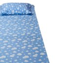 Ver imagem 2 de Jogo de Cama Solteiro 2 Pecas Algodão 180 Fios Nuvem