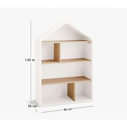 Casinha Organizadora Infantil Júlia 100% Mdf - 2