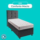 Ver imagem 4 de Kit Cama Box Bau + Cabeceira + Colchão Solteiro D23 - D23 - Inducol