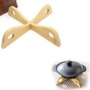 Ver imagem 2 de Kit de 2 Descanso de Panela em Madeira Pinus Tratada