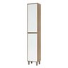 Paneleiro Simples 40 Cm 2 Portas de Abrir Mel Luciane Móveis - 1