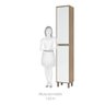 Paneleiro Simples 40 Cm 2 Portas de Abrir Mel Luciane Móveis - 3