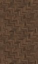 Ver imagem 2 de Papel de parede lavavel para banheiro - Chevron Wood