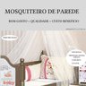 Mosquiteiro Berço De Parede De Renda Luxo Palha - 2 peças Balu Baby - 4