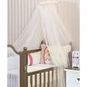Mosquiteiro Berço De Parede De Renda Luxo Palha - 2 peças Balu Baby - 1