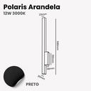 Ver imagem 4 de Arandela Interna Polaris 12w 3000k Bivolt 365lm