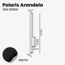 Arandela Interna Polaris 12w 3000k Bivolt 365lm - 4