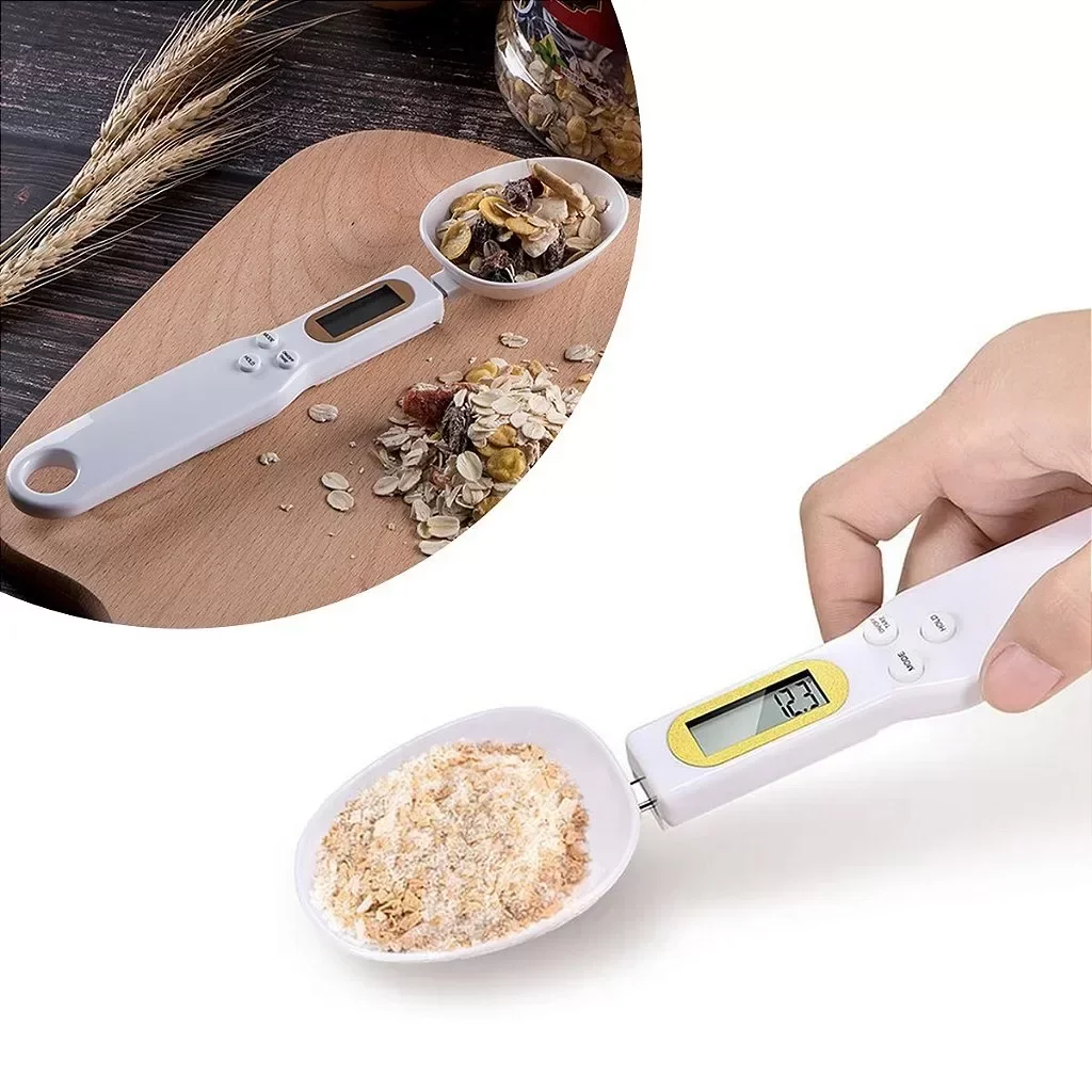 Colher Balança Digital Medidora Dosador para Restaurante Dieta Receitas - 2