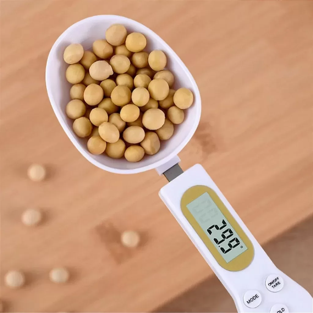 Colher Balança Digital Medidora Dosador para Restaurante Dieta Receitas