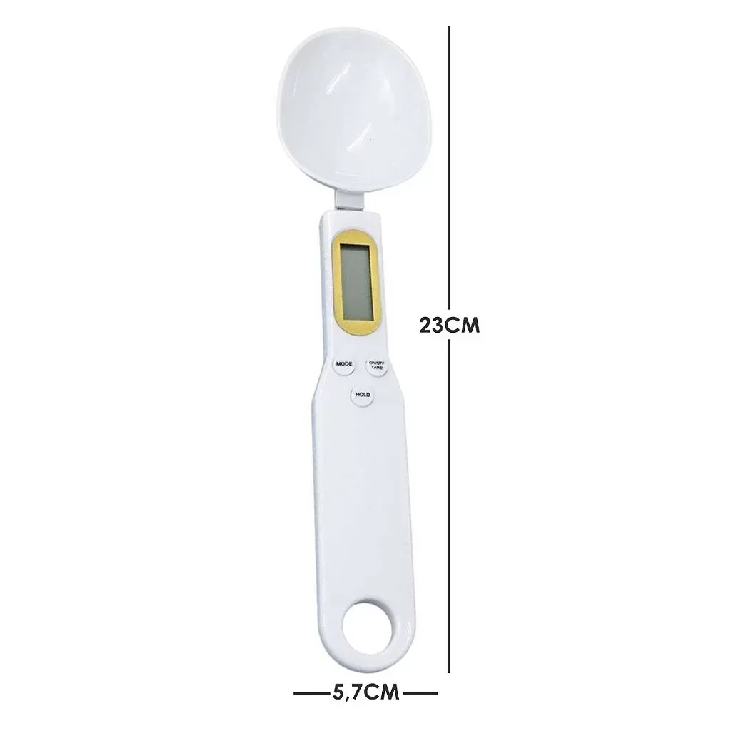Colher Balança Digital Medidora Dosador para Restaurante Dieta Receitas - 6