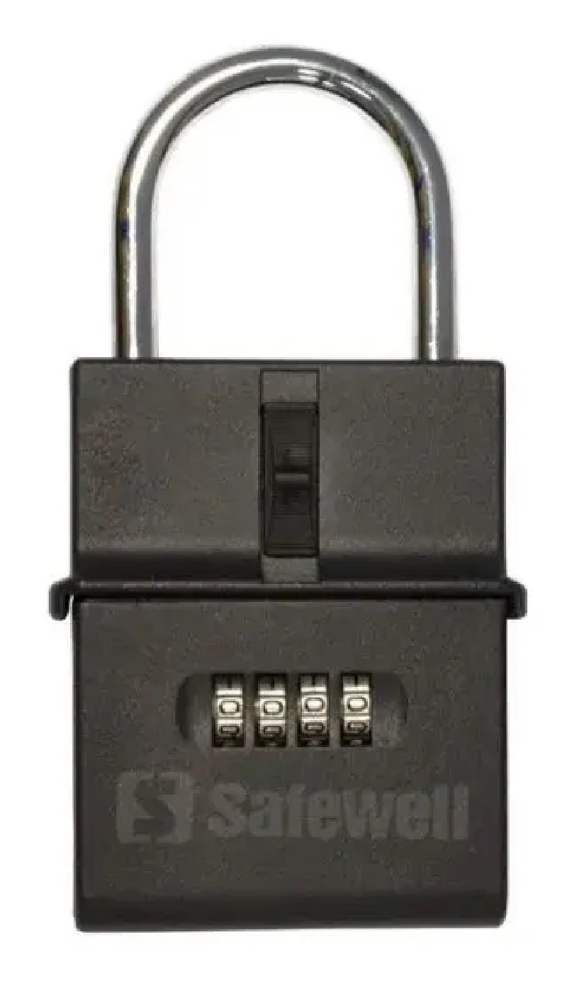 Cadeado Alarm Lock Modelo Kl0101k de 4 Digitos para Guardar Chaves - 1