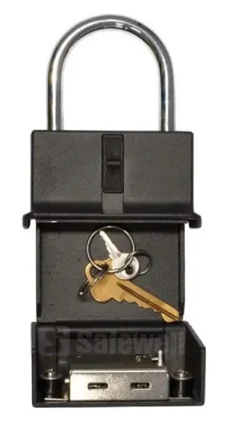 Cadeado Alarm Lock Modelo Kl0101k de 4 Digitos para Guardar Chaves - 2