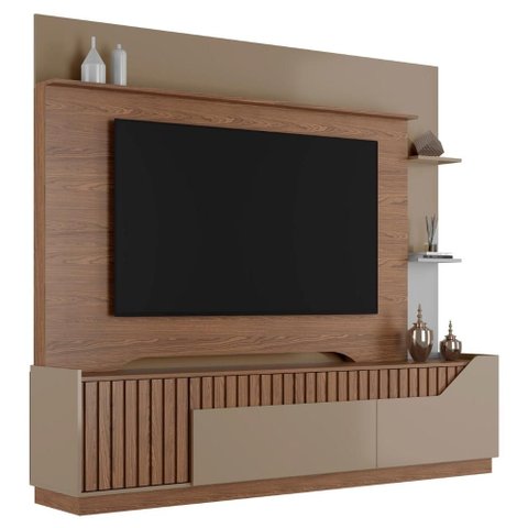 Estante Home TV 75 pol 210 cm Dallas Fendi Freijo Bechara