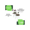 Ver imagem 4 de Conjunto 2 Mesinhas Lateral Canto Sala Quarto Redonda B.m Fs
