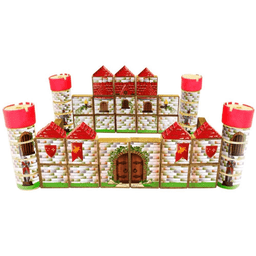Castelo Medieval Blocos De Montar Brincadeira De Criança - 2