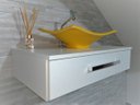 Ver imagem 3 de Gabinete p/ Banheiro c/Cuba Folha +Torneira+Cifão Kit Completo - Amarelo