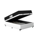 Ver imagem 4 de Cama Box Baú Casal + Colchão D33 One Face - 61x138x188cm - E-shop Casa - Couro