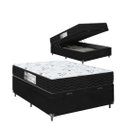 Ver imagem 2 de Cama Box Baú Casal + Colchão D33 One Face - 61x138x188cm - E-shop Casa - Suede