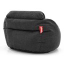 Ver imagem 7 de Poltrona Núcleo Elegante e Luxuosa Enchimento Pérolas 3mm Pufe Macio Cinza