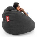 Ver imagem 6 de Poltrona Núcleo Elegante e Luxuosa Enchimento Pérolas 3mm Pufe Macio Cinza