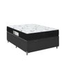 Cama Box Baú Casal + Colchão D33 One Face 61x138x188cm - E-shop Casa - Couro - 5