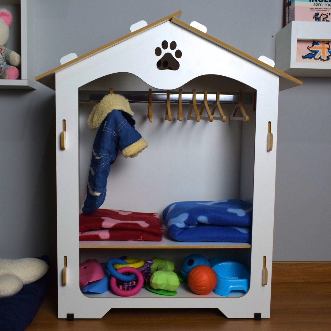 Guarda Roupa Closet Pet Organizador Mdf - 5