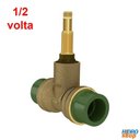 Ver imagem 2 de Registro Pressão Deca 1/2 Volta Ppr 25 Mm - 4416210ppr