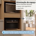 Ver mais imagens de Paneleiro 2 Portas e 2 Gavetas com Nichos Torre Quente 70cm Vitra Luciane Móveis