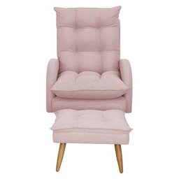 Poltrona Amamentação Clarice Giro/balanço Tm700 Decor Loppes Poltrona Amamentacão Balanço Decorativa - 2