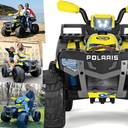 Ver imagem 4 de Quadriciclo Eletrico Peg Perego Polaris Sportsman Pro Citrus 24v