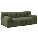 Ver imagem 1 de Sofá Living 3 Lugares 180cm Pés Madeira Gomo Linho Verde - Nexta Casa