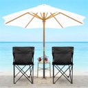 Ver imagem 7 de Cadeira Camping Dobrável com Bolso - Conforto e Praticidade