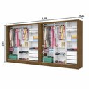 Ver imagem 5 de Closet Casal Duplo Dubai 6 Portas Plus 6 Gavetas
