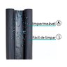 Protetor Veda Porta Poeira e Insetos 80cm Preto Pvc Multiuso - 3