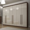 Ver imagem 2 de Guarda-roupa 6 Portas Gramado Valverde - Canion/off-white