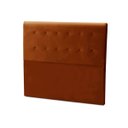 Ver imagem 1 de Cabeceira Cama Box King Size Estofada Madeira Paris:terracota