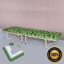 Ver imagem 4 de Cama Dobrável Portátil C/ Colchão Camping Pesca Acampamento