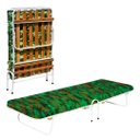 Ver imagem 3 de Cama Dobrável Portátil C/ Colchão Camping Pesca Acampamento