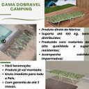 Ver imagem 6 de Cama Dobrável Portátil C/ Colchão Camping Pesca Acampamento