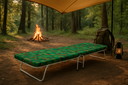 Ver imagem 2 de Cama Dobrável Portátil C/ Colchão Camping Pesca Acampamento