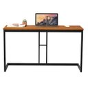 Ver imagem 6 de Mesa Escrivaninha Vintage Multiuso com Pés em Aço Moveis House Canela