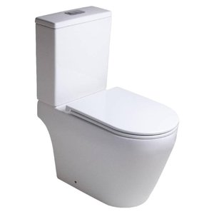 Kit Bacia com Caixa Completo Vulcano Branco 12.0209.0105a Acqua