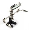 Lupa Profissional De Bancada Com Suporte Pinça Articulavel - 3